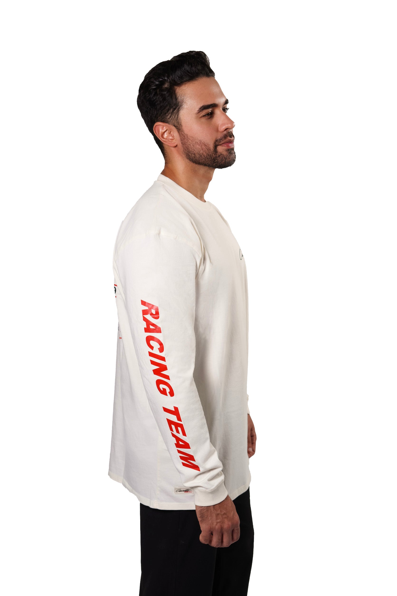 cigarette racing apparel New Boats Logo Men's T-Shirt American Size T-Shirt shirt Pure cotton Blue Solid color Cigarette Racing logo print on the chest Large Cigarette Racing print on the back Logo embroidery on the sleeve Crew neck Short sleeves Regular fit Size L measurements Classic Crew Tee Cigarette