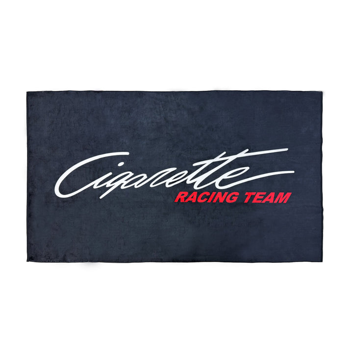 Cigarette Script XL Towel - Black – Cigarette Racing Apparel Store