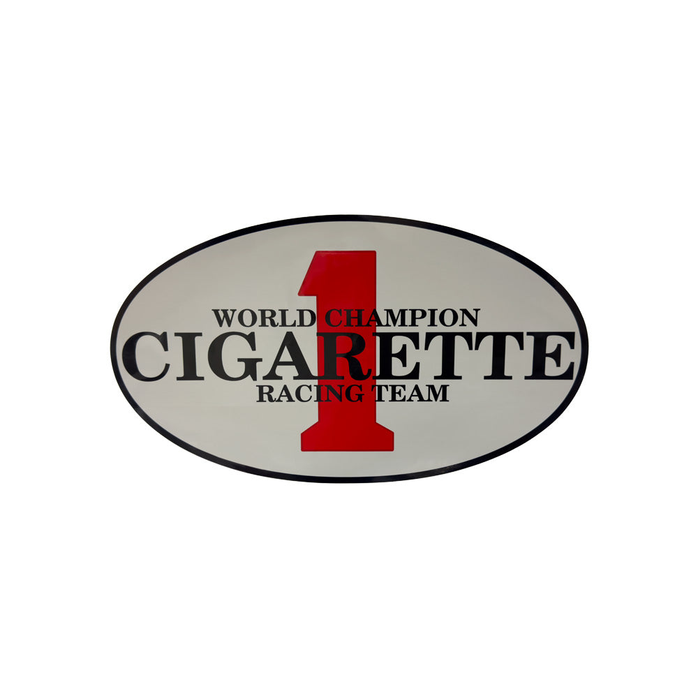 Cigerrette Racing Logo Cigarette Large Decal - 17 1/2 X 10 – Cigarette Racing Apparel Store