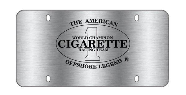Cigarette Marque Plate